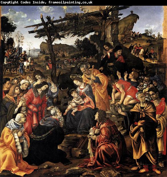 Filippino Lippi Adoration of the Magi
